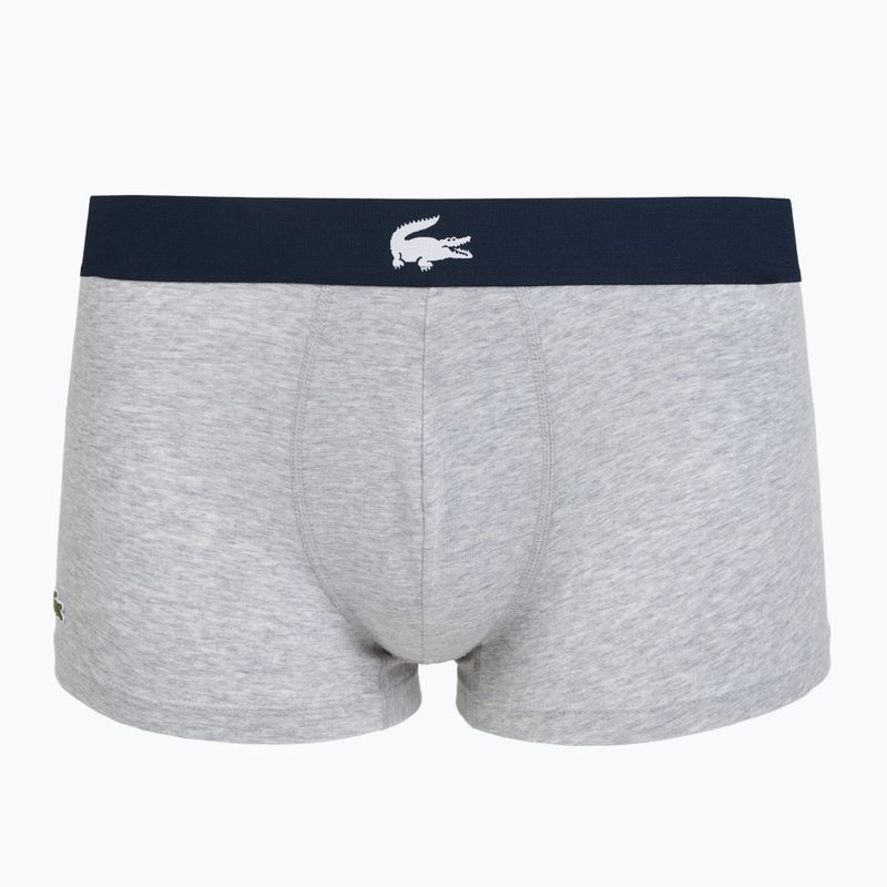 Boxershorts Herren Lacoste 5H1291 3-pak navy blue/white/silver ch 2