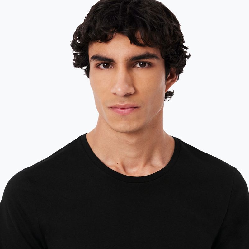 Shirt Herren Lacoste TH9007 3-pak black 3