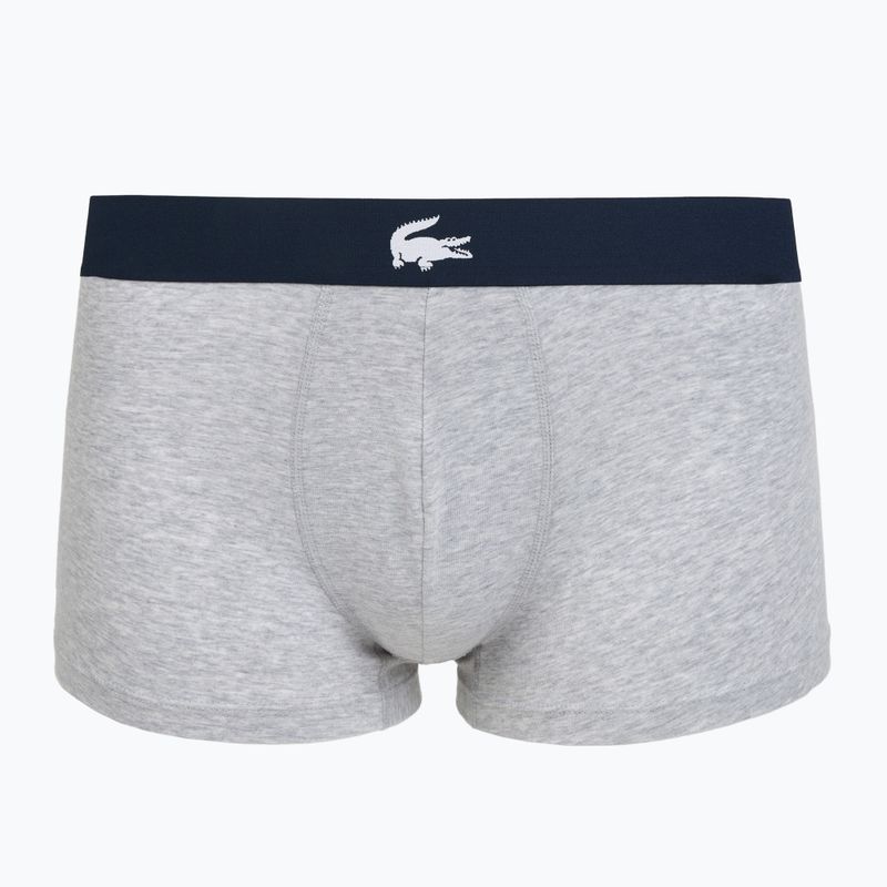 Boxershorts Herren Lacoste 5H1288 3-pak navy blue/white/silver ch 2