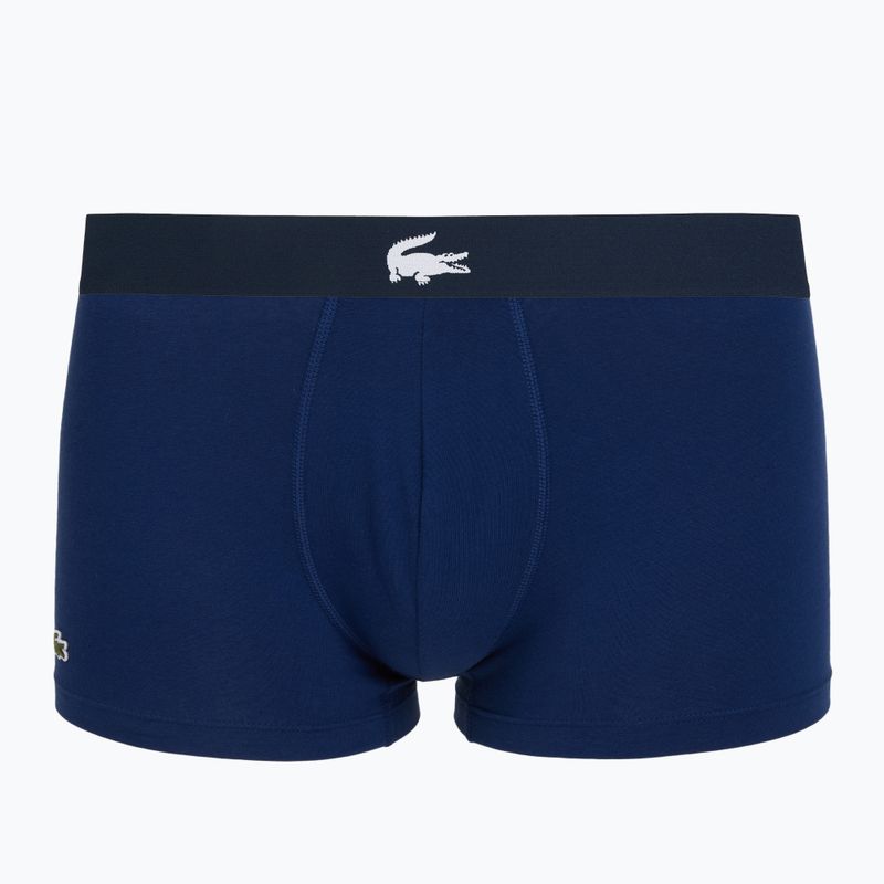 Boxershorts Herren Lacoste 5H1288 3-pak navy blue/white/silver ch 5
