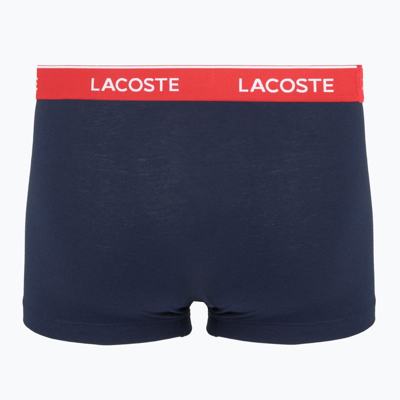 Herrenboxershorts Lacoste 5H12997 3er-Pack navy blue/green/red/navy blue 5