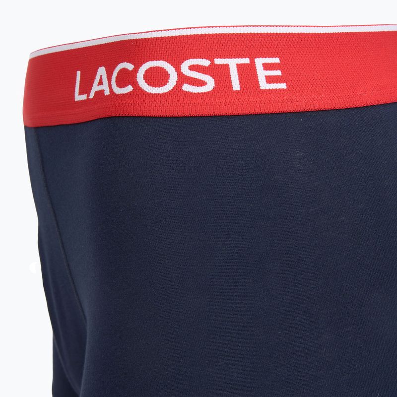 Herrenboxershorts Lacoste 5H12997 3er-Pack navy blue/green/red/navy blue 6