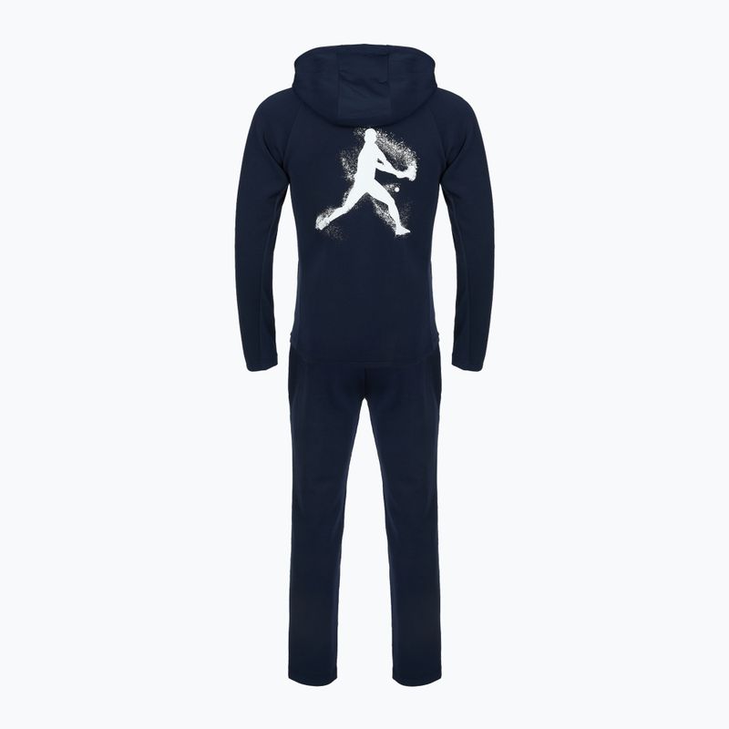 Tennis-Trainingsanzug Herren Lacoste WH3108 navy blue/navy blue 2
