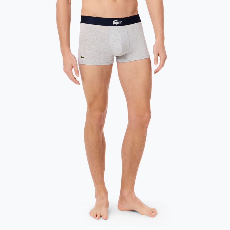 Boxershorts Herren Lacoste 5H1291 3-pak navy blue/white/silver ch 4