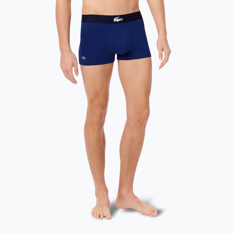 Boxershorts Herren Lacoste 5H1291 3-pak navy blue/white/silver ch 5
