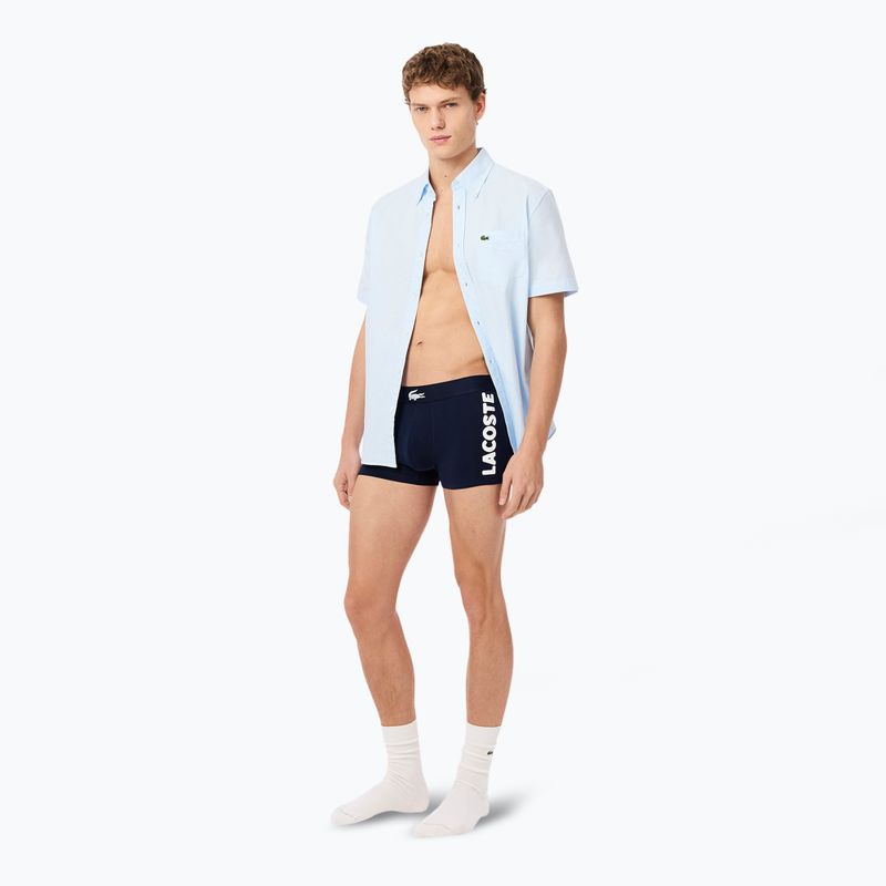 Boxershorts Herren Lacoste 5H1291 3-pak navy blue/white/silver ch 6