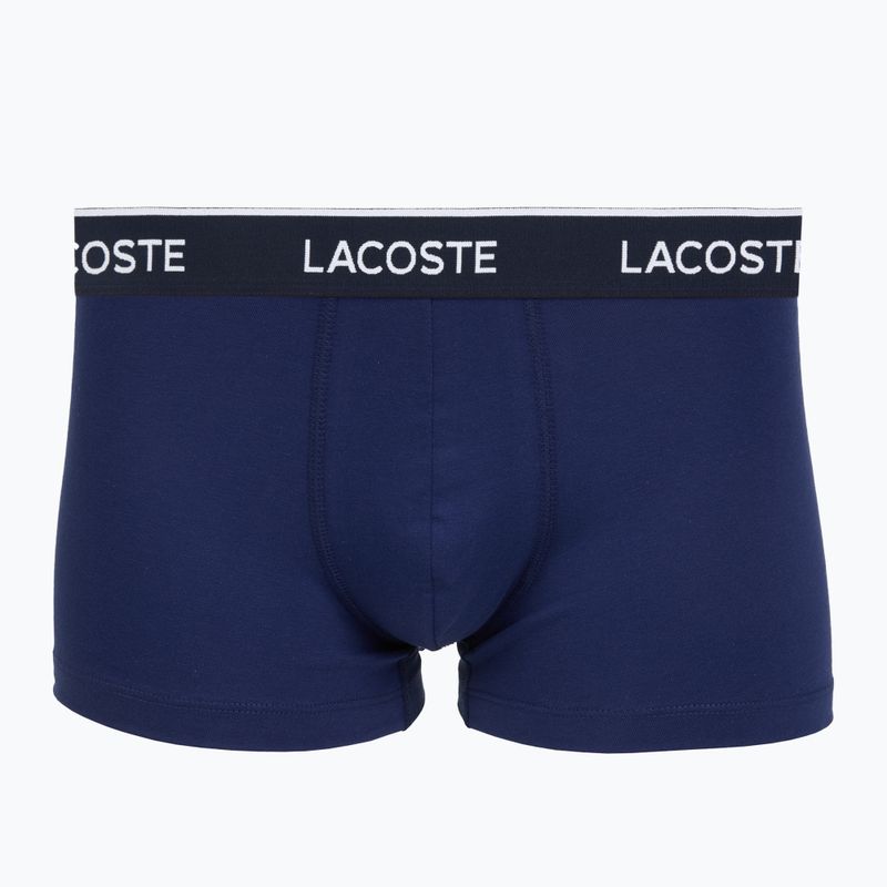 Herrenboxershorts Lacoste 5H1300 3er-Pack navy blue/red/methylene 3