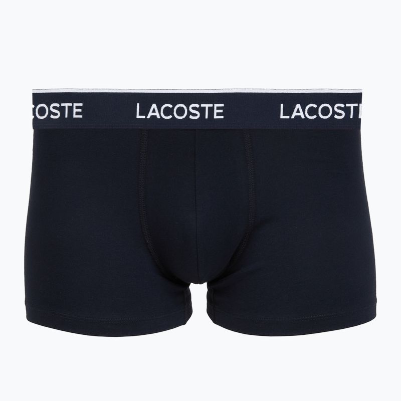 Herrenboxershorts Lacoste 5H1300 3er-Pack navy blue/red/methylene 4