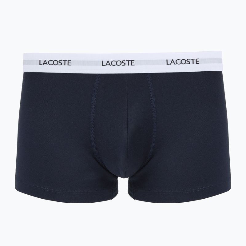 Herren Boxershorts Lacoste 5H5150 3er-Pack black/green/navy blue 4