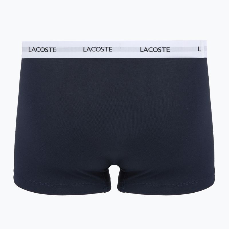 Herren Boxershorts Lacoste 5H5150 3er-Pack black/green/navy blue 5