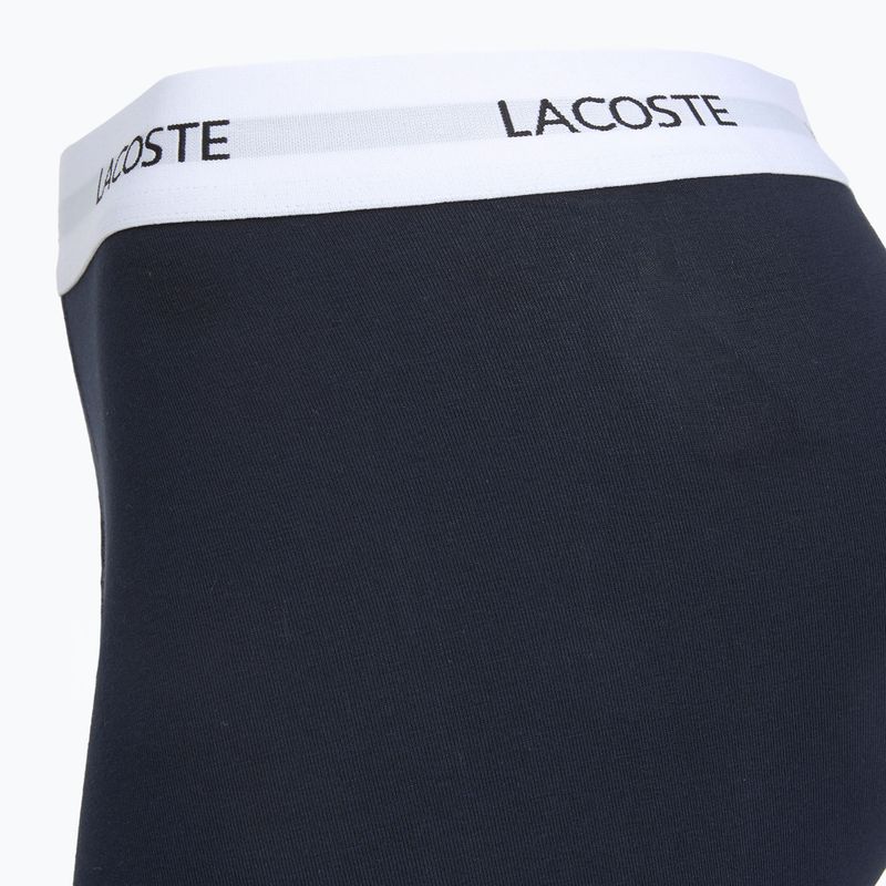 Herren Boxershorts Lacoste 5H5150 3er-Pack black/green/navy blue 6