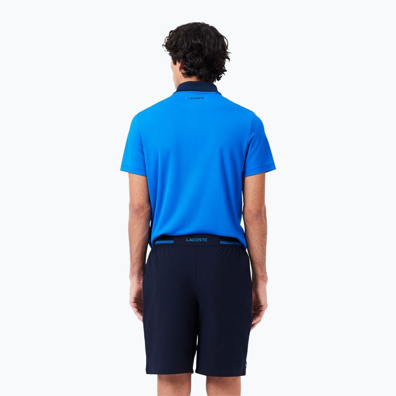 Tennis Shorts Herren Lacoste GH7413 navy blue/gipsy blue 3