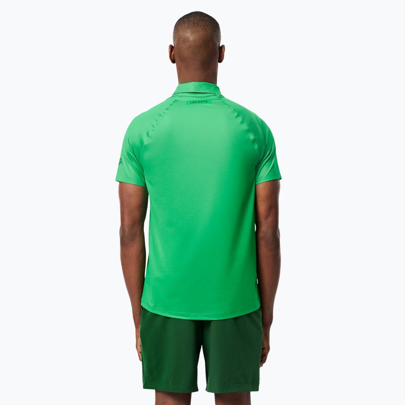 Tennis Shorts Herren Lacoste GH7413 green/calathea 3
