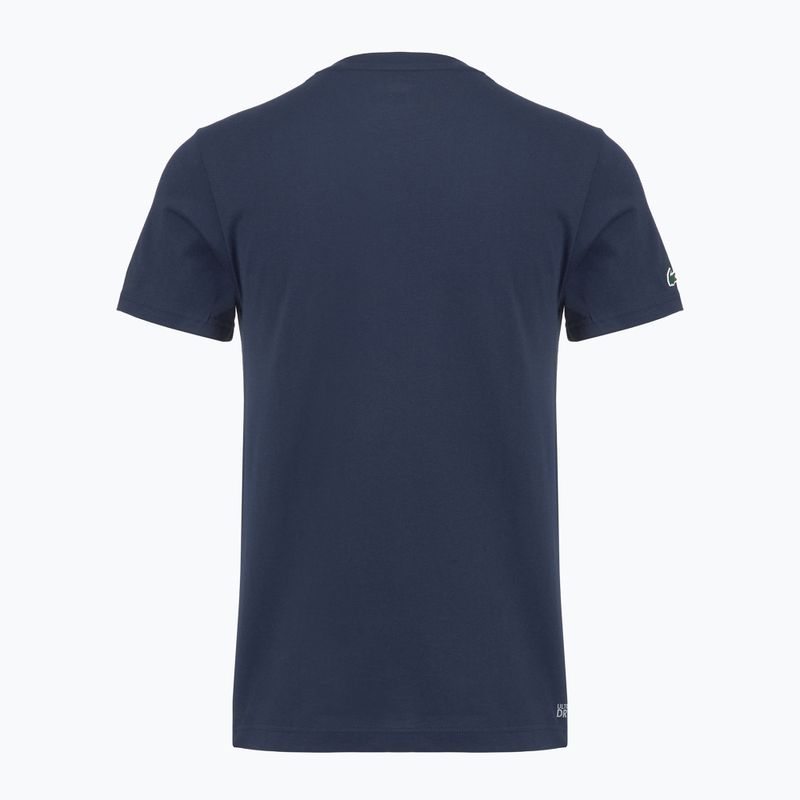 Lacoste Herren-T-Shirt TH4769 navy blau 2