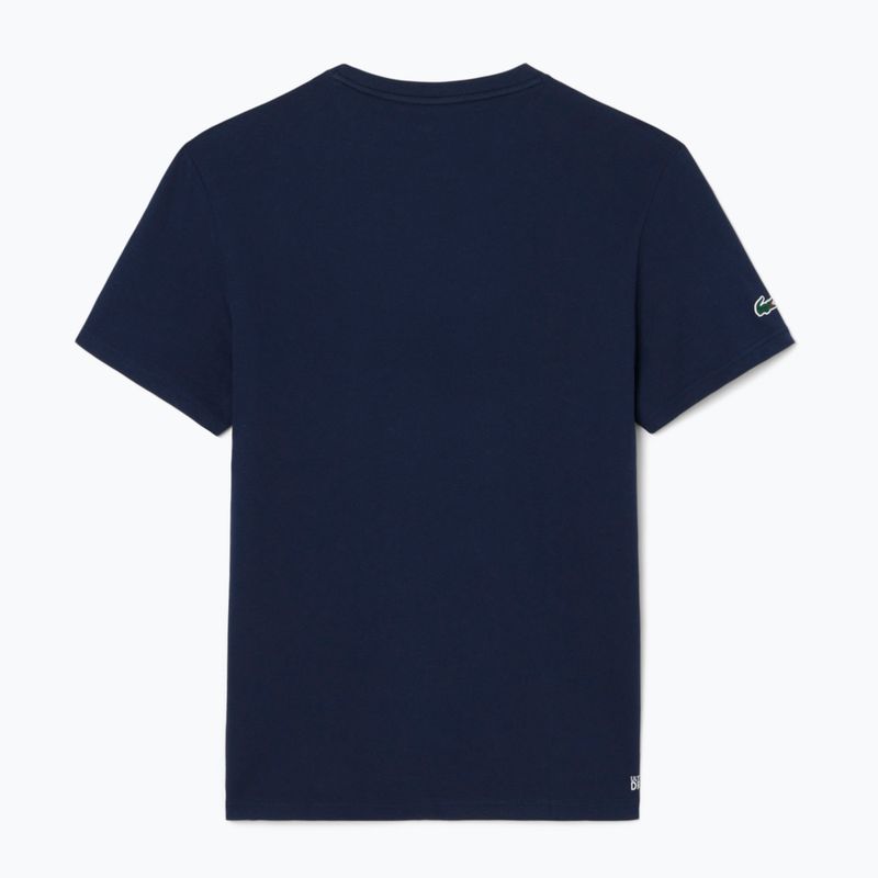 Lacoste Herren-T-Shirt TH4769 navy blau 2