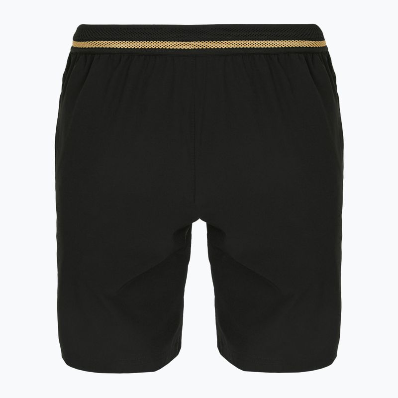 Lacoste Herren Tennisshorts GH7413 schwarz/gold