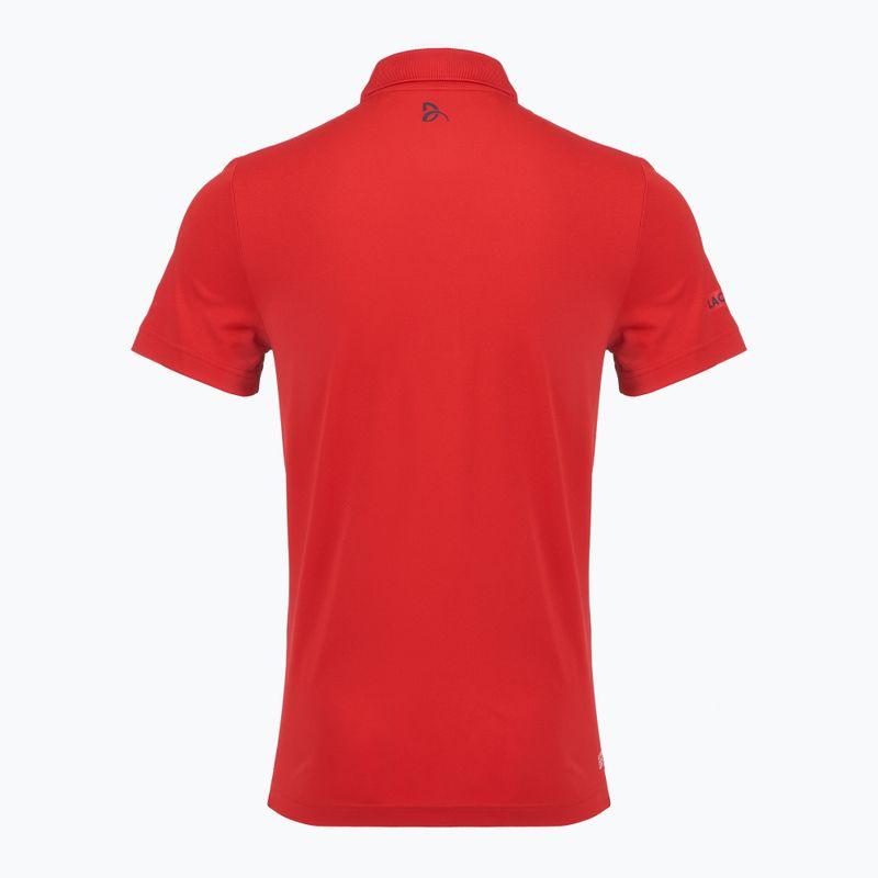 Lacoste Herren Poloshirt DH4777 rot 2