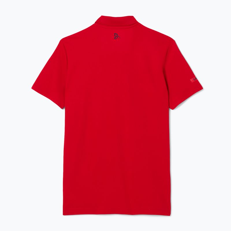 Lacoste Herren Poloshirt DH4777 rot 2