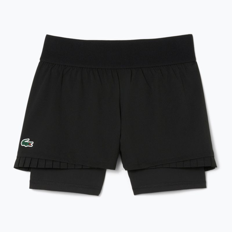 Lacoste Damen Tennisshorts GF8598 schwarz/schwarz
