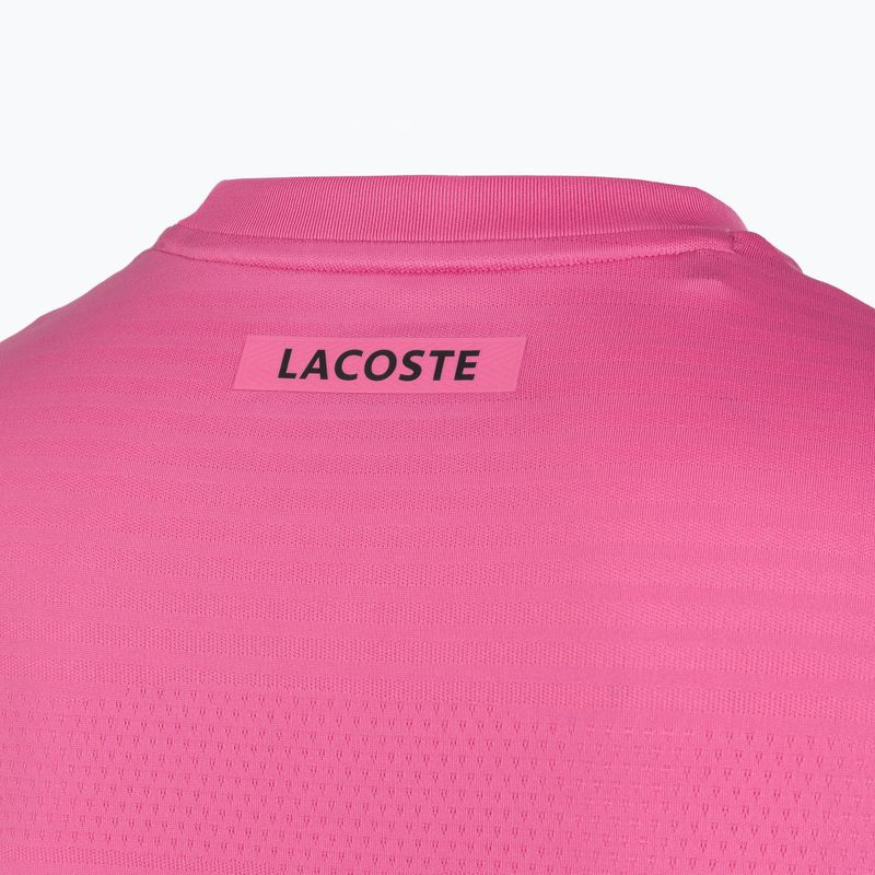Herren Tennisshirt Lacoste TH0004 fuchsia pink 4