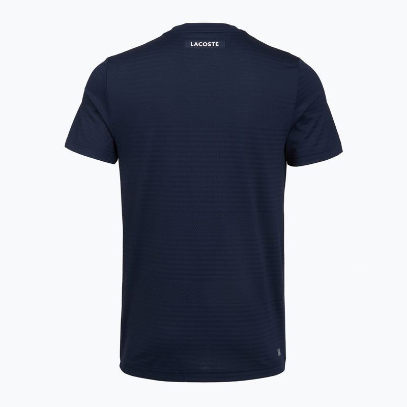 Herren-Tennisshirt Lacoste TH0004 navy blue 2