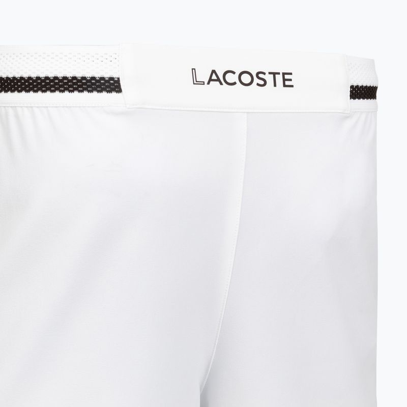 Herren Tennis-Shorts Lacoste X Novak Djokovic GH7413 white/buffalo 4