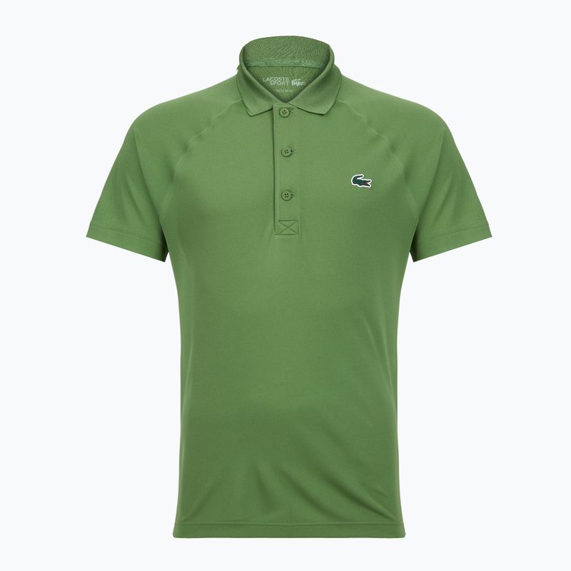 Herren Tennis-Poloshirt Lacoste Polo DH3201 lambʼs lettuce