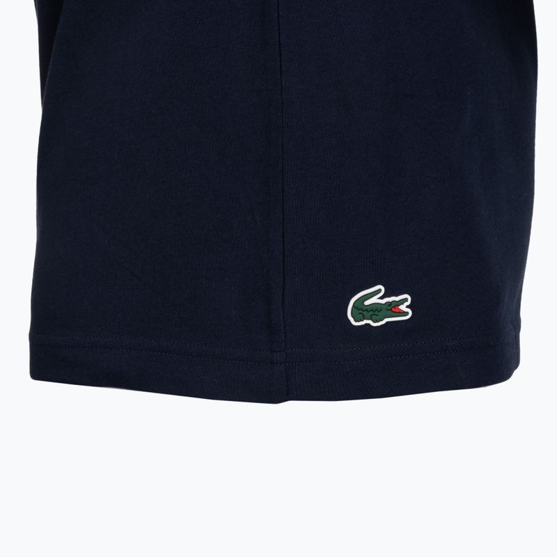 Herren T-Shirt + Cap Lacoste TH1044 navy blue/white 4