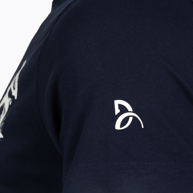 Herren T-Shirt + Cap Lacoste TH1044 navy blue/white 5