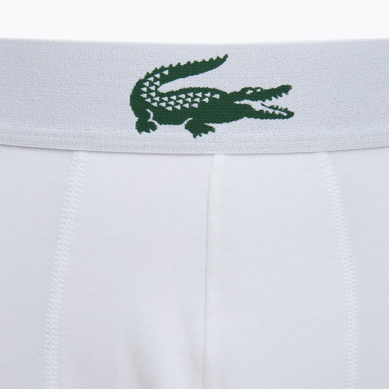 Herrenboxershorts Lacoste 5H5441 3 pack white/green/black 6