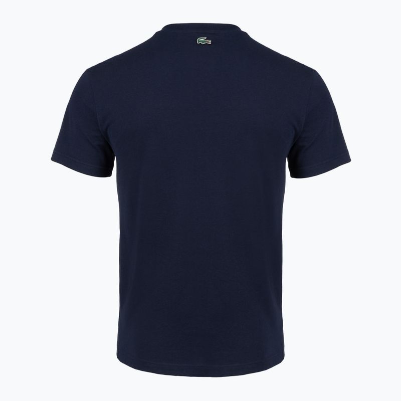 Herren T-Shirt Lacoste TH2630 navy blue 2