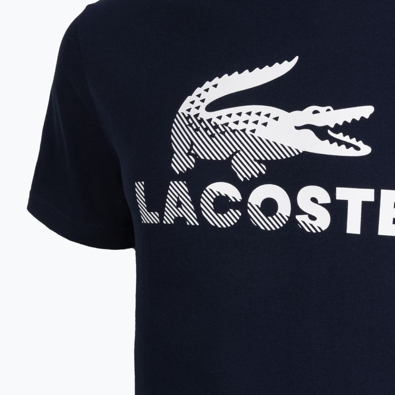 Herren T-Shirt Lacoste TH2630 navy blue 3
