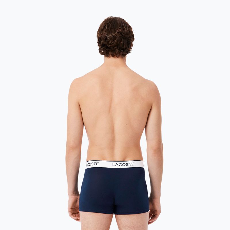 Herrenboxershorts Lacoste 5H9002 3 pack navy blue 4