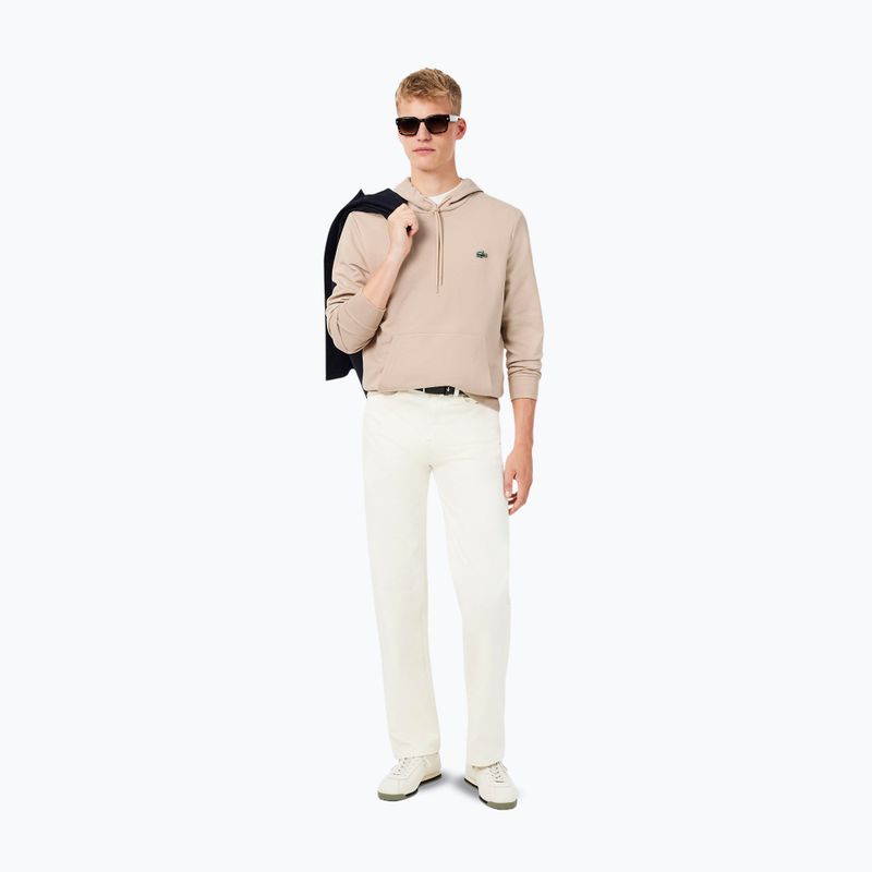 Herrenpullover Lacoste SH9373 Hoodie sisal 2