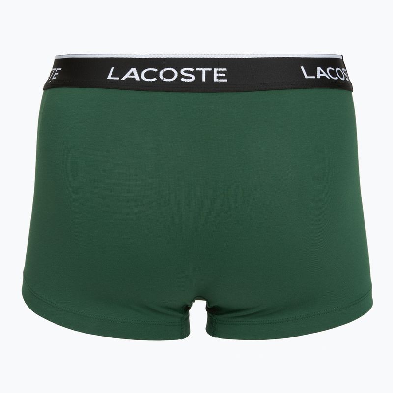 Herrenboxershorts Lacoste 5H1300 3 pack black/green 4