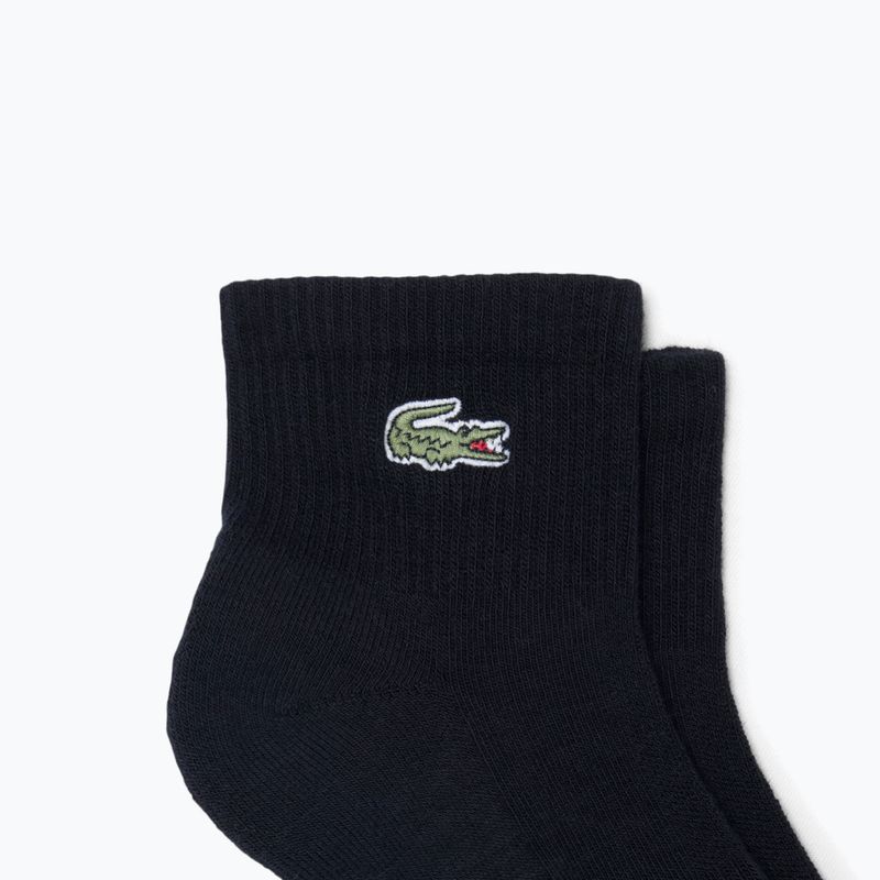 Socken Lacoste RA9182 Ankle 3-pak black 2