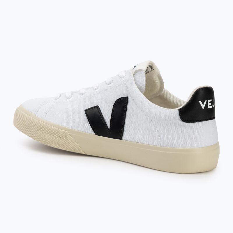 Herren Schuhe VEJA Campo Canvas white/black 3