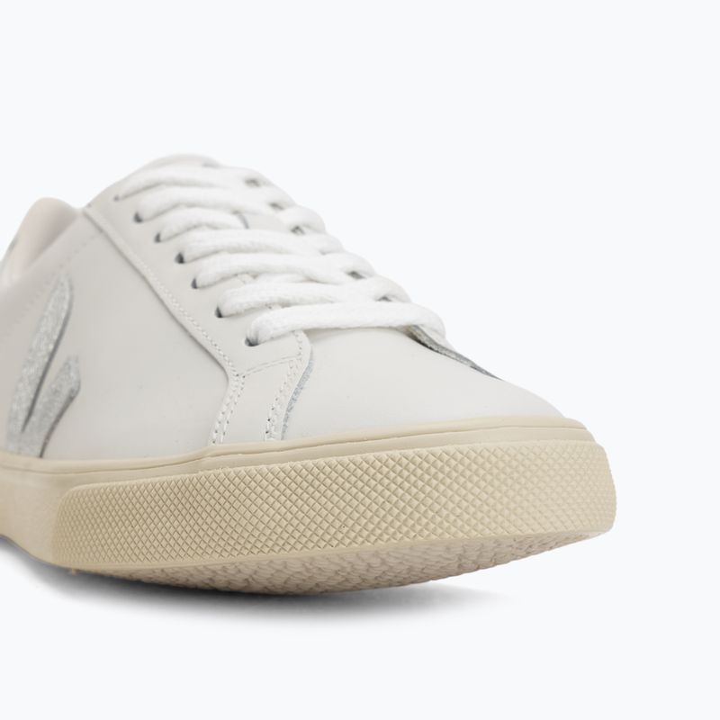 Damen-Schuhe VEJA Esplar Logo Leather extra white/silver 7