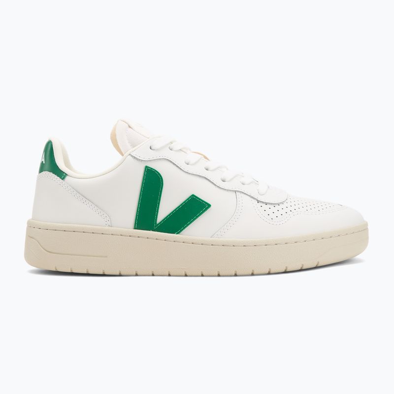 Damen Sneaker VEJA V-10 Prime white/emerald 2
