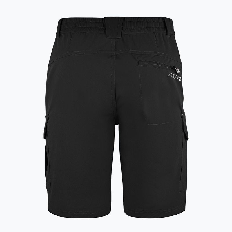 Herren-Trekkingshorts Aulp Banco black 4