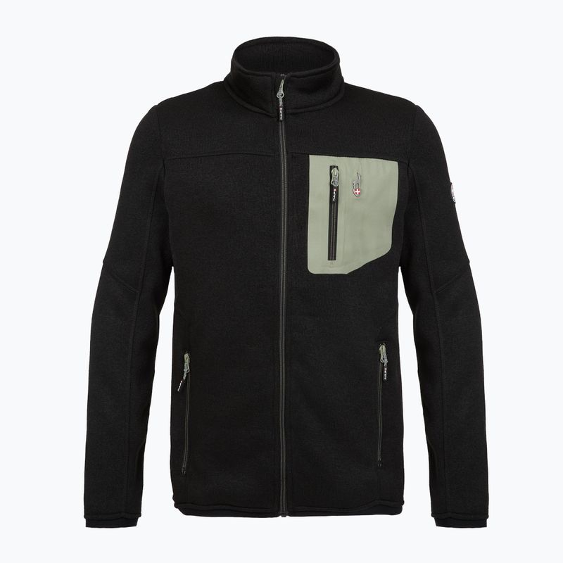 Fleecejacke für Herren Aulp Dante black 3