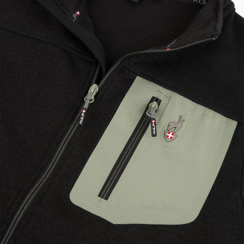 Fleecejacke für Herren Aulp Dante black 5