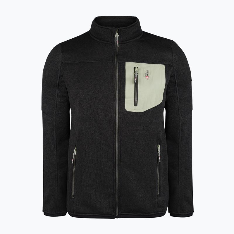 Fleecejacke für Herren Aulp Dante black 3