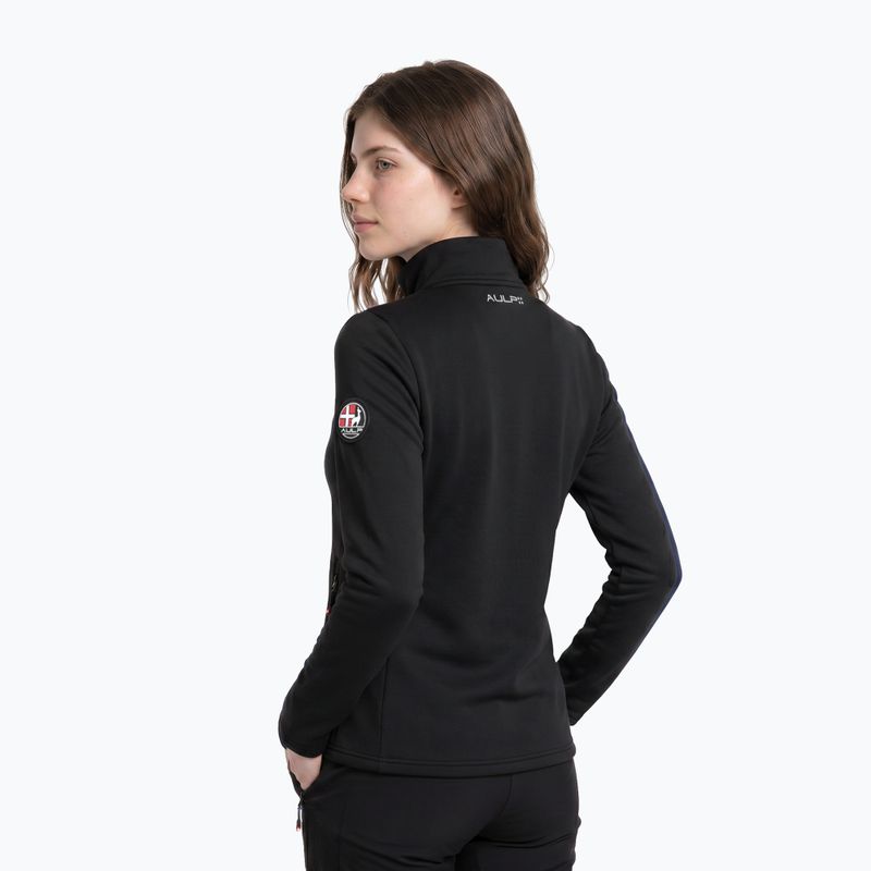 Fleecejacke für Damen Aulp Debby black 2