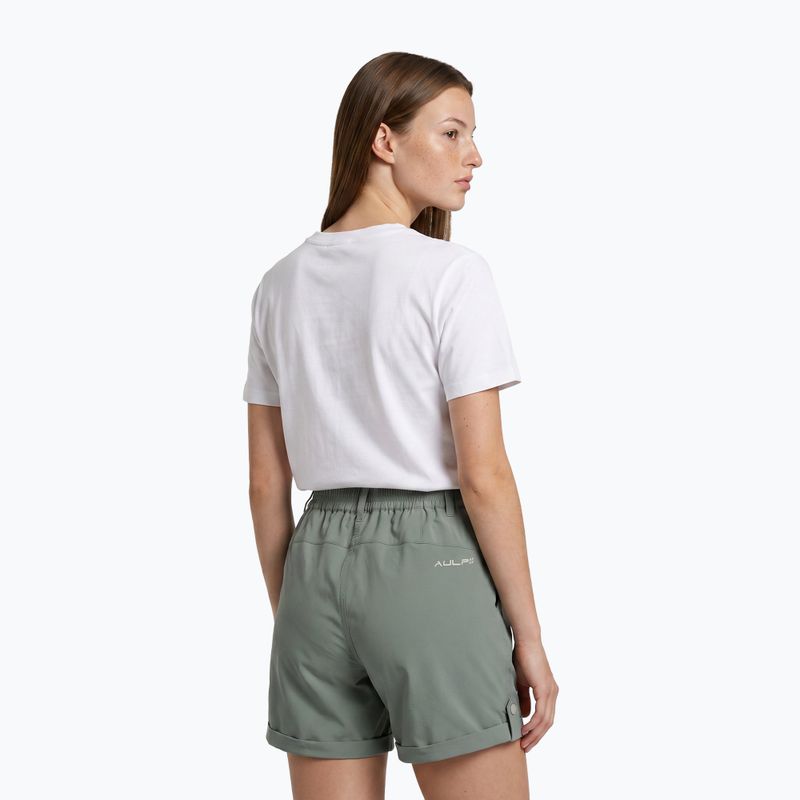 Damen-Trekkingshorts Aulp Derby lichen 2