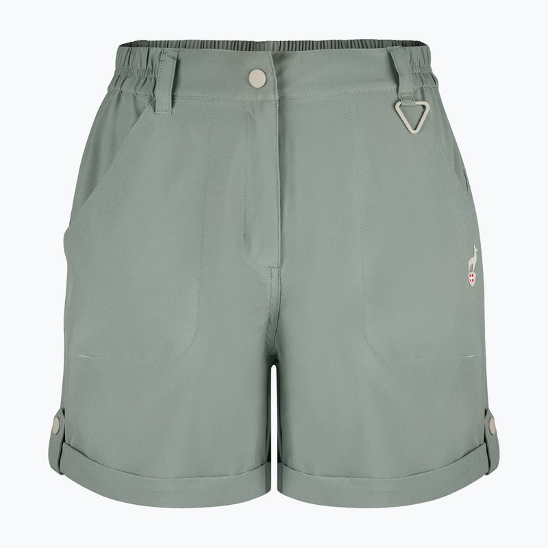 Damen-Trekkingshorts Aulp Derby lichen 3