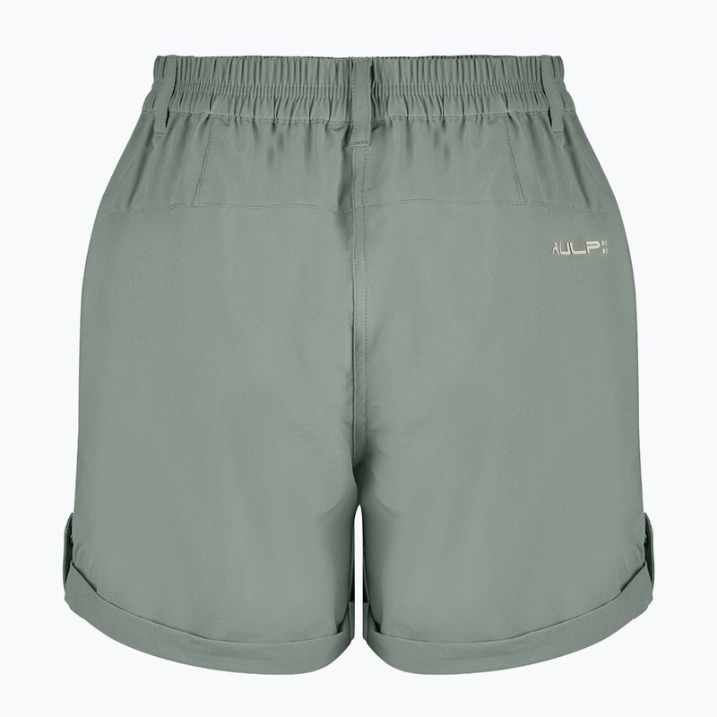 Damen-Trekkingshorts Aulp Derby lichen 4