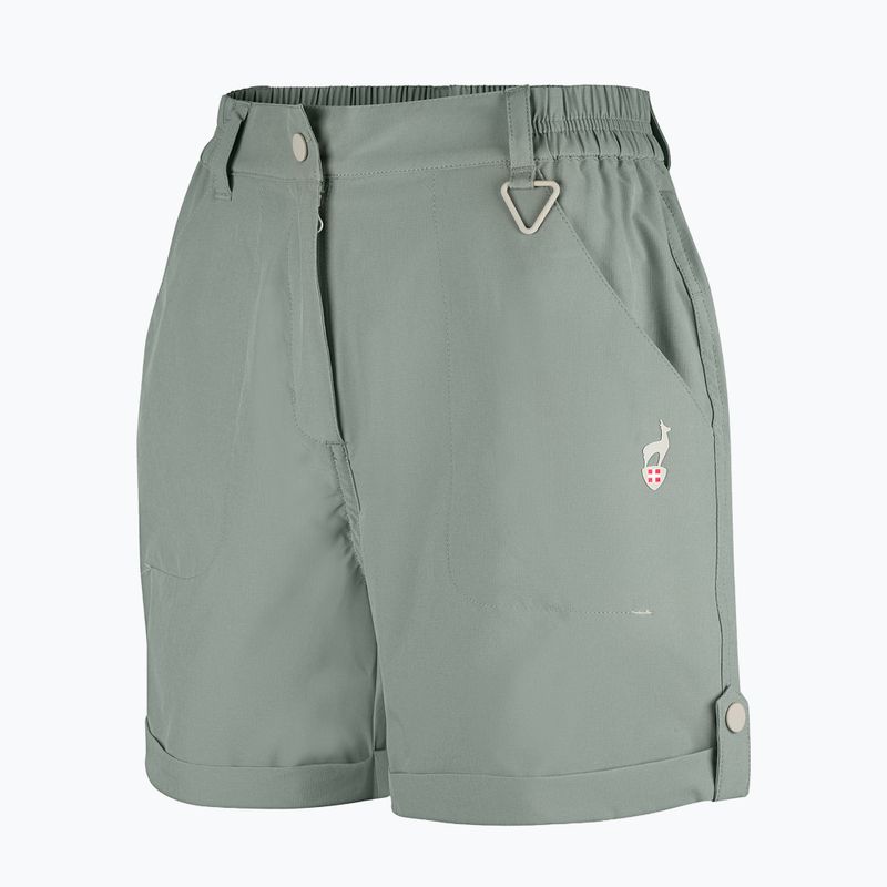 Damen-Trekkingshorts Aulp Derby lichen 5