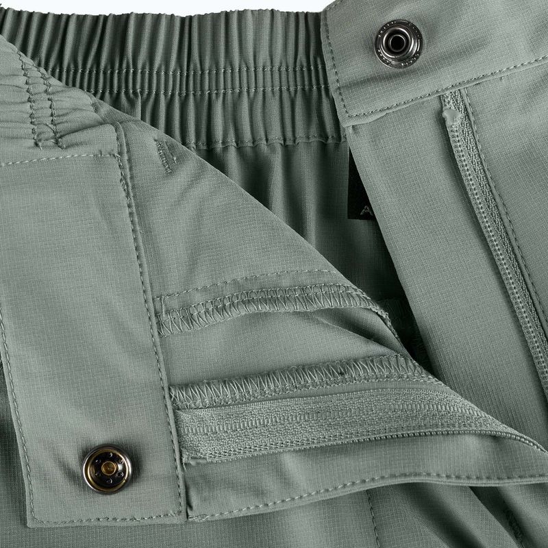 Damen-Trekkingshorts Aulp Derby lichen 9