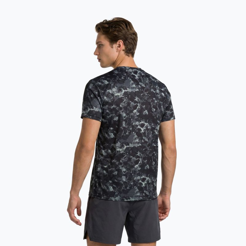 Herren-Shirt Aulp Tommy black aop 2